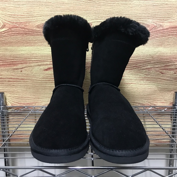 Lamo Water- and Stain-Resistant Suede Boots - Picture 4 of 10